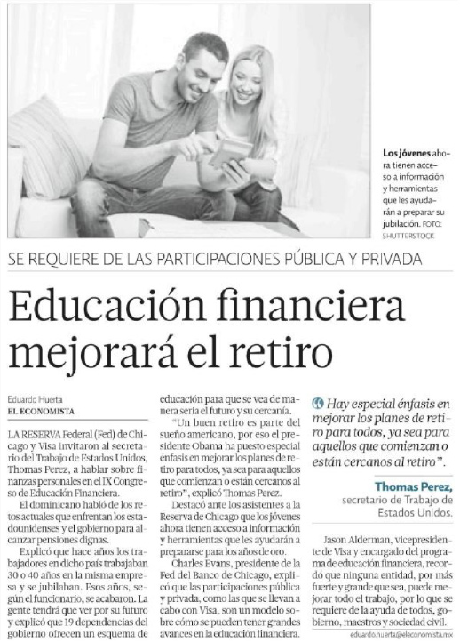 Educación financiera mejorará el retiro